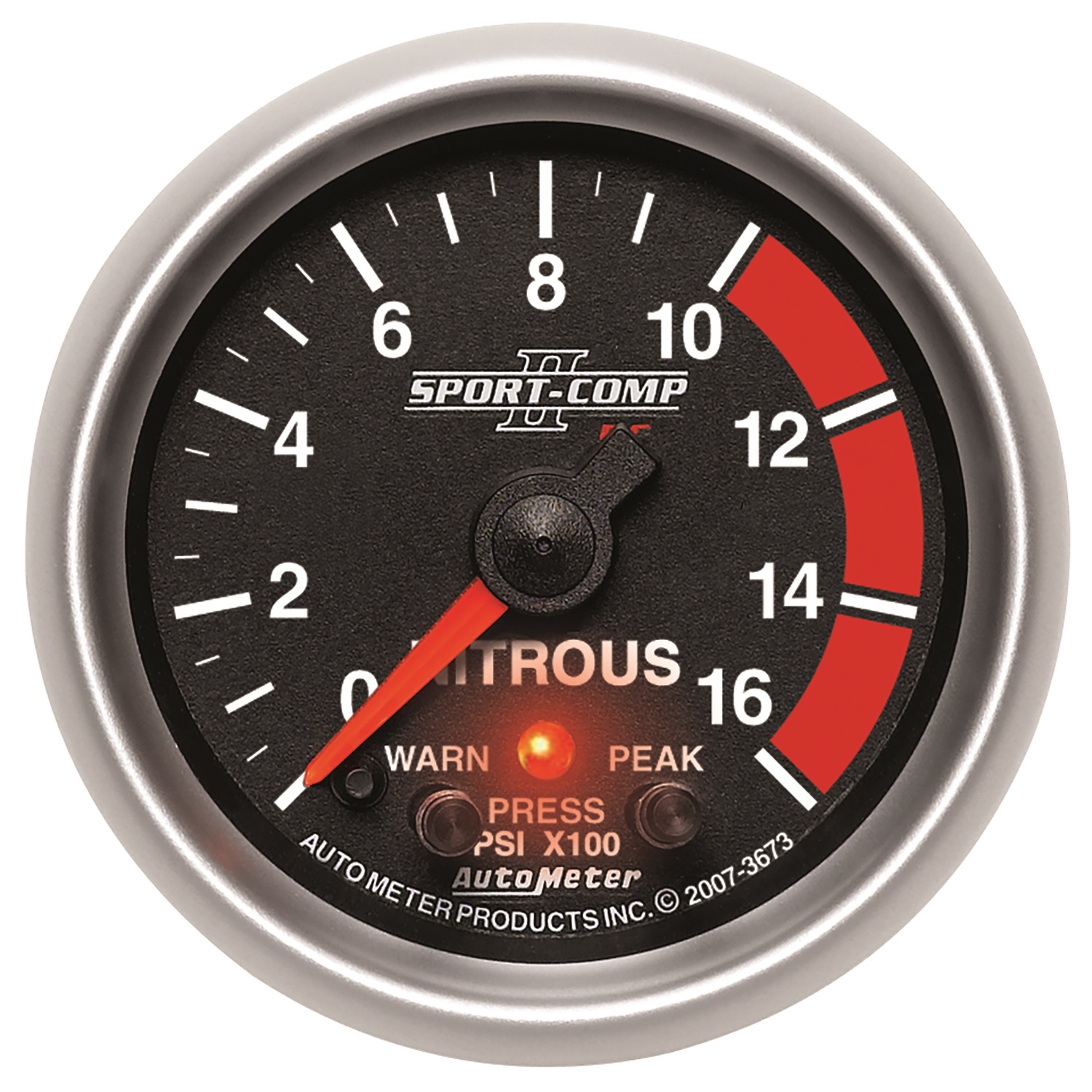 AutoMeter 3673 Nitrous Oxide Pressure Gauge