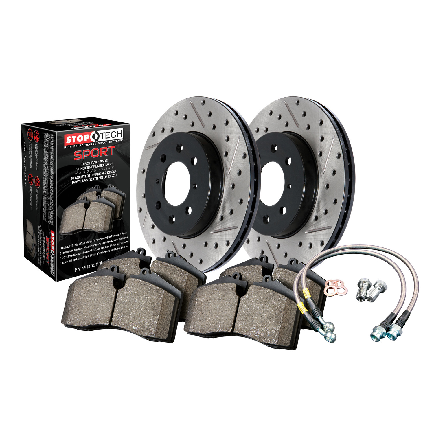 StopTech 978.42000F Disc Brake Upgrade Kit