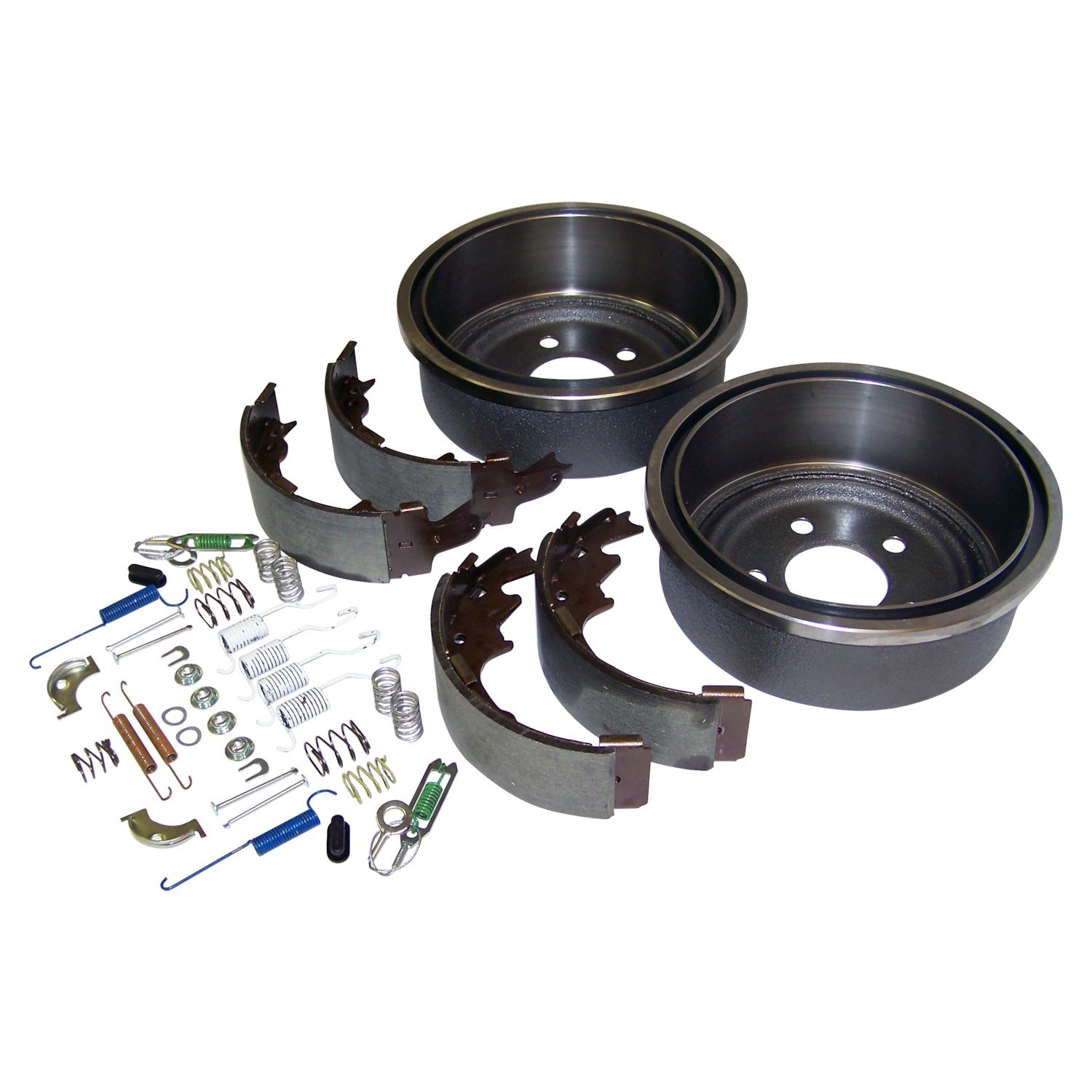 Crown Automotive Jeep Replacement 52005350KL Drum Brake Shoe and Drum Kit