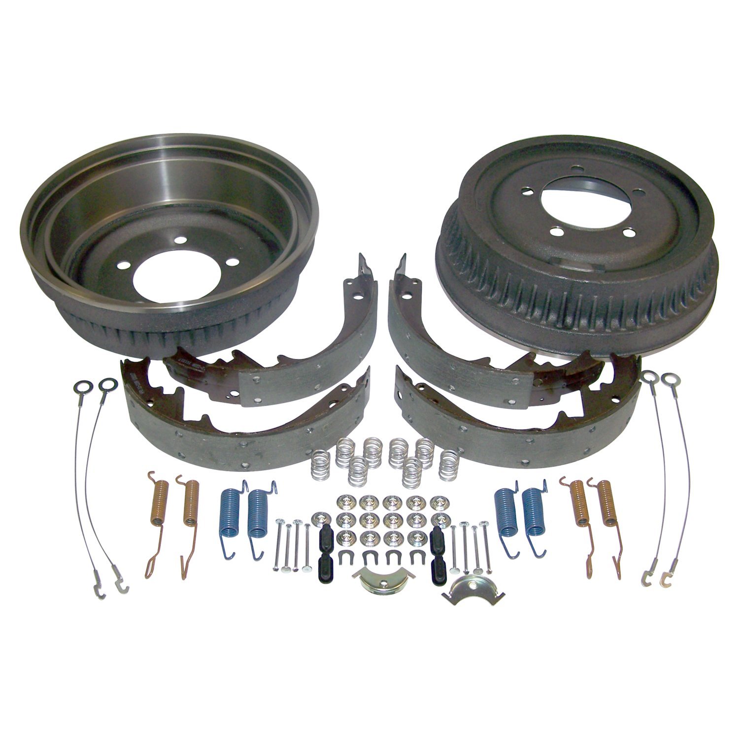 Crown Automotive Jeep Replacement 5352476K Drum Brake Shoe and Drum Kit