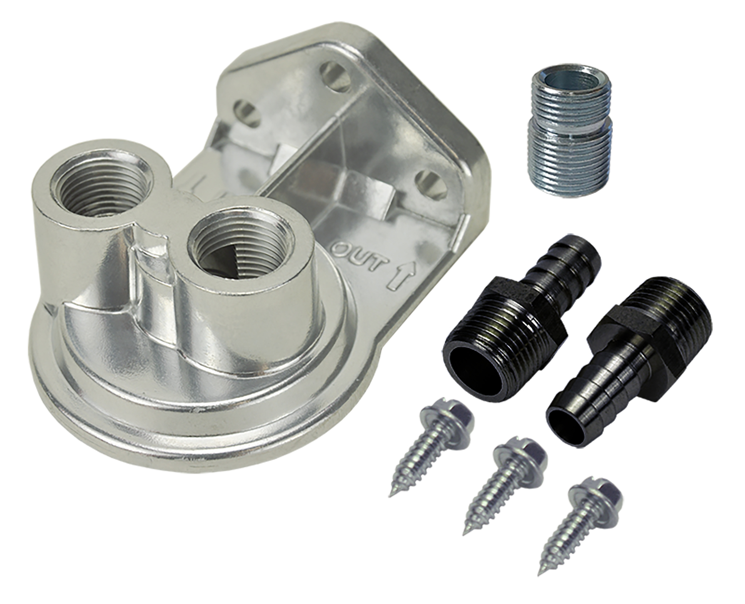 Derale 15728 Engine Oil Filter Remote Mounting Kit