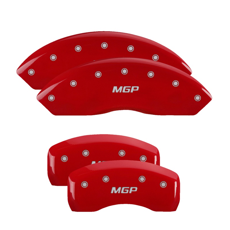 MGP Caliper Covers 11216SMGPRD Disc Brake Caliper Cover