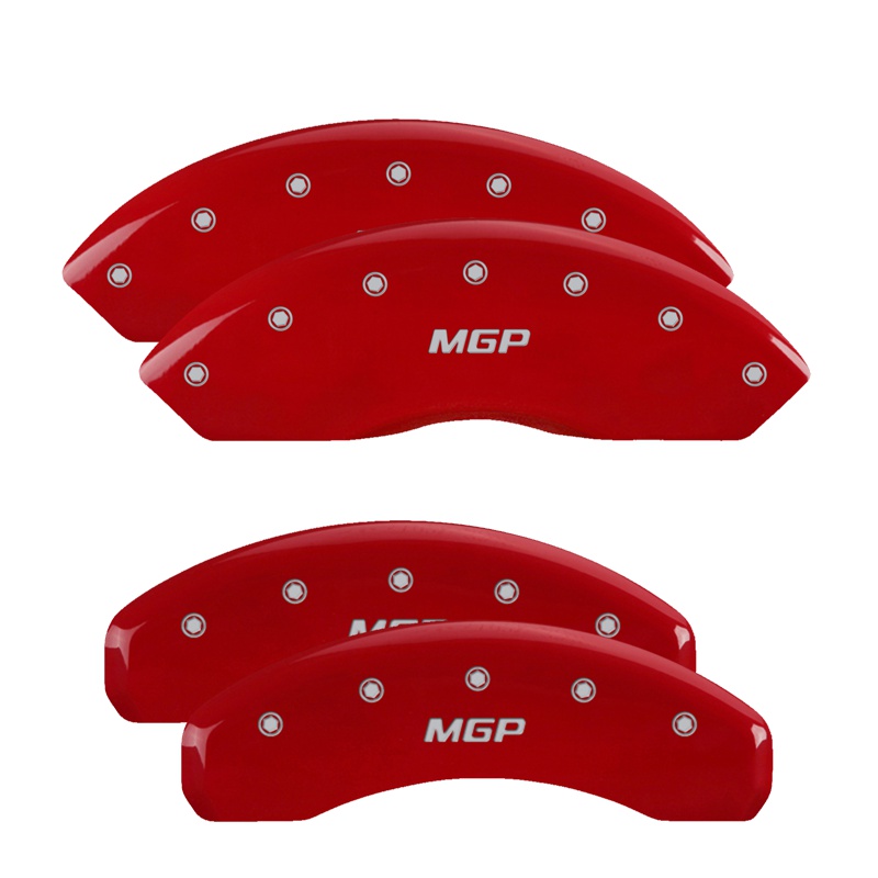 MGP Caliper Covers 42014SMGPRD Disc Brake Caliper Cover