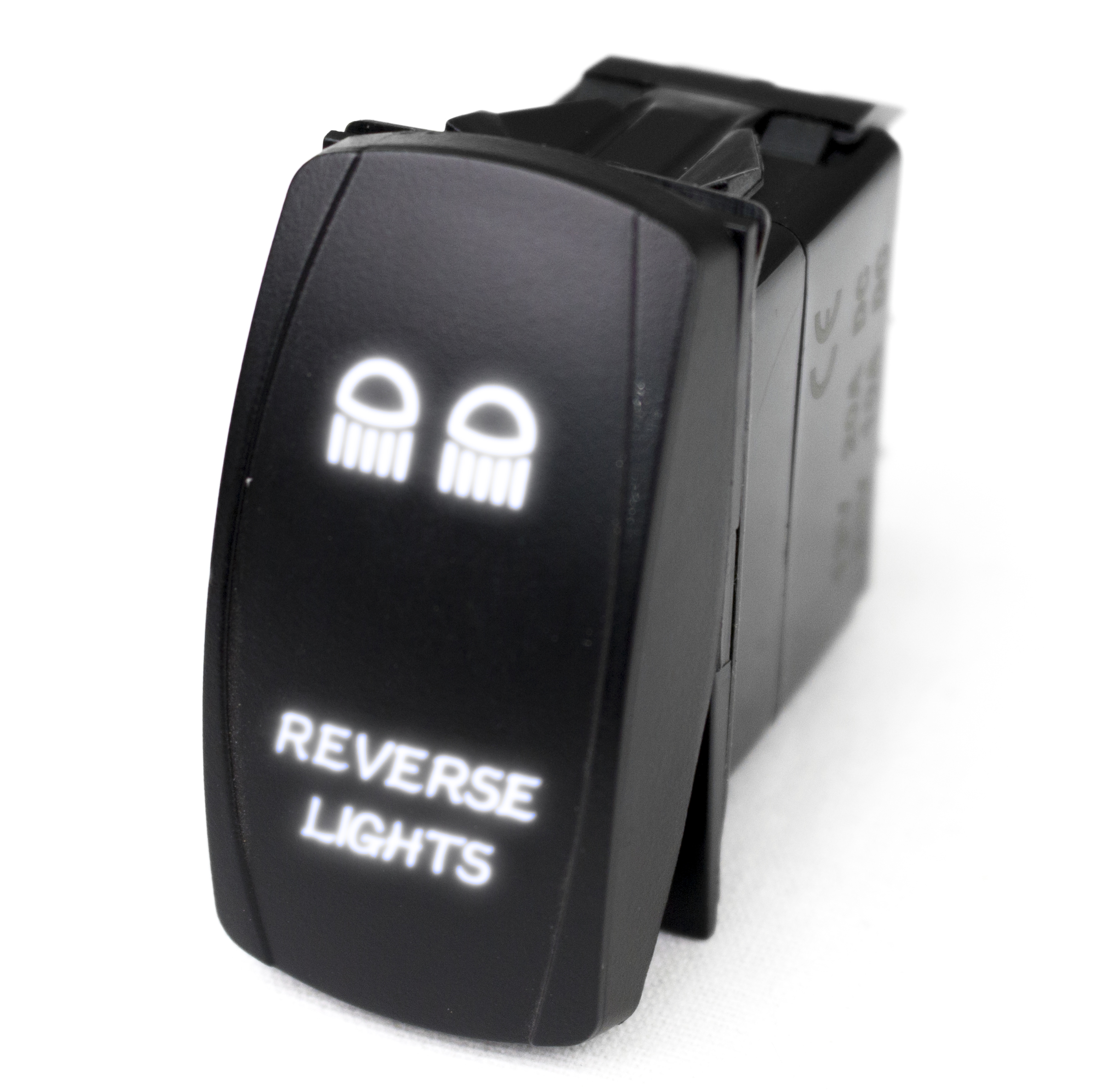 Race Sport RSLE22W Rocker Switch and Cover Set